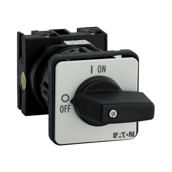 On-Off switch, 1 pole, 20 A, 90 °, center mounting image 16