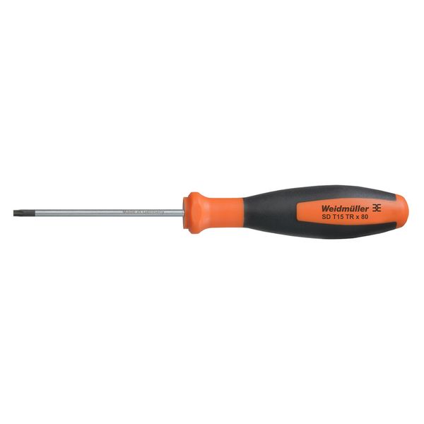 Torx screwdriver, Form: Torx, Size: T15, Blade length: 80 mm image 1