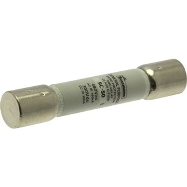 Fuse-link, low voltage, 60 A, AC 480 V, DC 300 V, 57.1 x 10.4 mm, G, UL, CSA, time-delay image 5