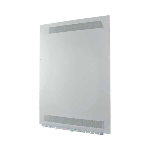 Front plate (section high), ventilated, W=1350mm, IP31, grey image 3