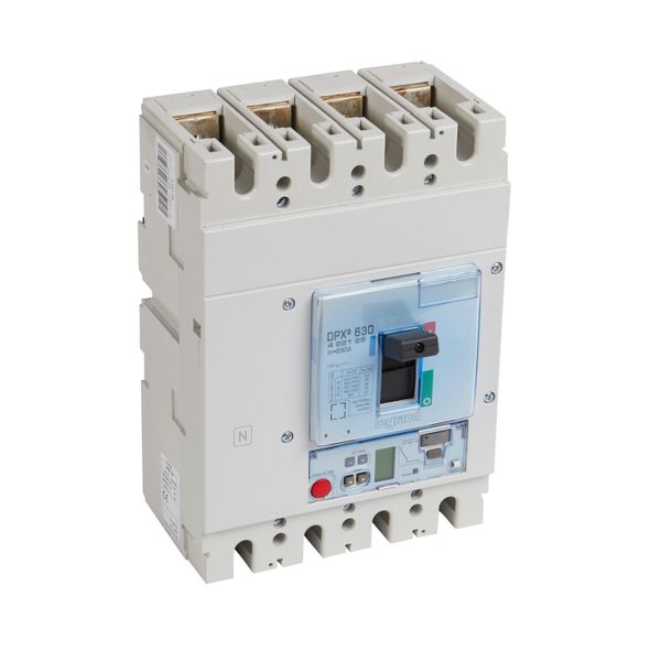 MCCB DPX³ 630 - S2 elec release + central - 4P - Icu 70 kA (400 V~) - In 630 A image 1