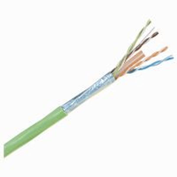 Cable category 6 SF/UTP 4 pairs PVC 500 meters image 1