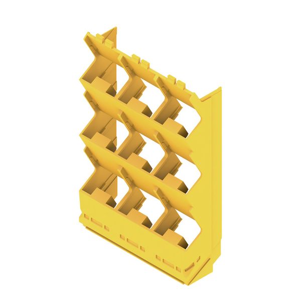 Side element, IP20 in installed state, Plastic, Traffic yellow, Width: image 1