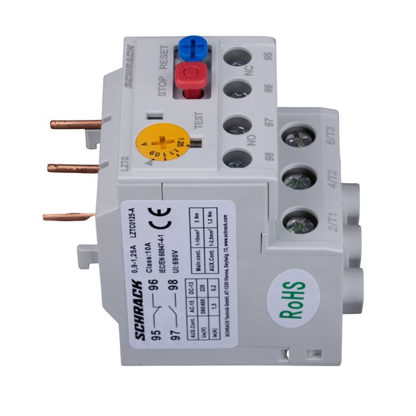 Thermal overload relay CUBICO Classic, 0.9A - 1.25A image 4