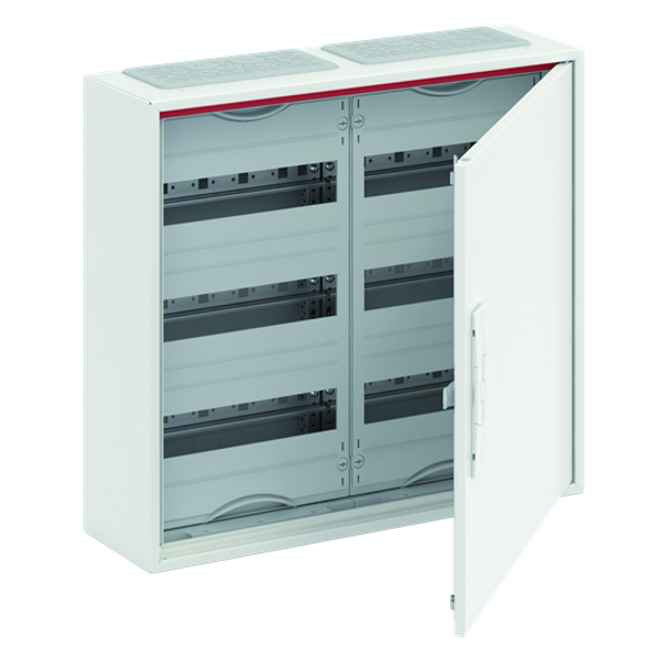 CA24V ComfortLine Compact distribution board, Surface mounting, 96 SU, Isolated (Class II), IP44, Field Width: 2, Rows: 4, 650 mm x 550 mm x 160 mm image 3