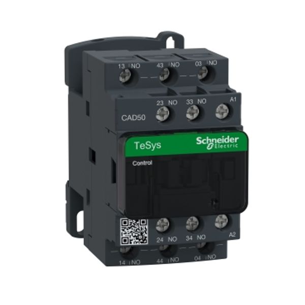 TeSys Deca control relay - 5 NO - = 690 V - 24 V AC standard coil image 3