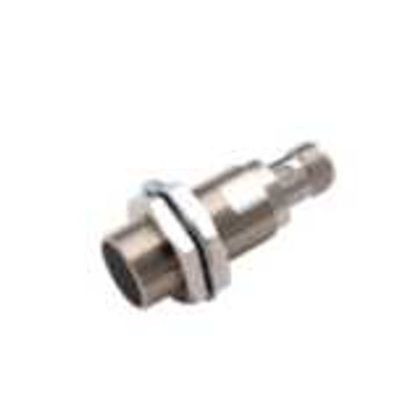 Proximity sensor, inductive, nickel-brass, short body, M18, shielded, image 1