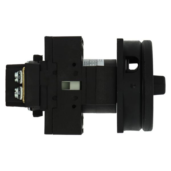 Main switch, P1, 40 A, flush mounting, 3 pole, STOP function, With black rotary handle and locking ring, Lockable in the 0 (Off) position image 12