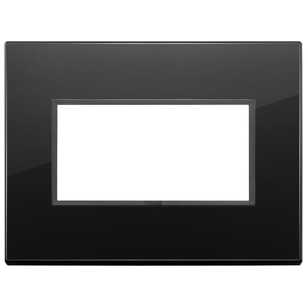 Plate 4M crystal total black diamond image 1