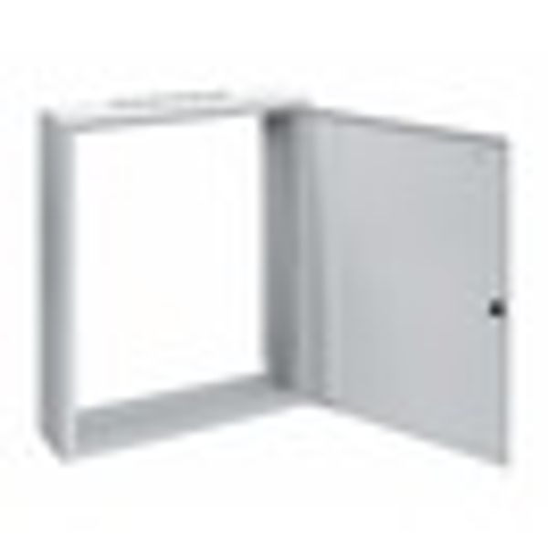 Wall-mounted frame 3A-21 with door, H=1055 W=810 D=250 mm image 2