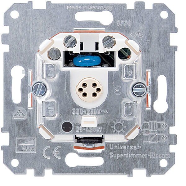 Universal super dimmer insert, 25-420 VA image 4