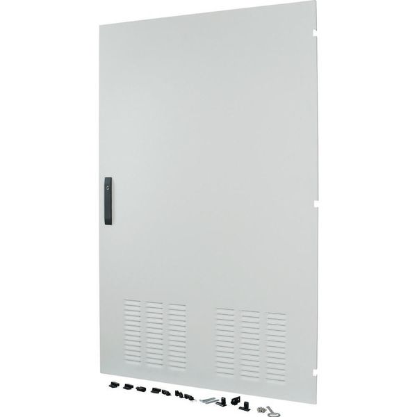 Section wide door, ventilated, right, HxW=1625x995mm, IP42, grey image 3