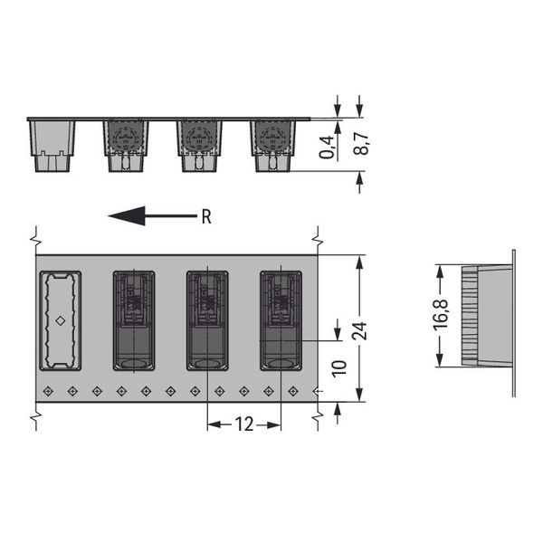 THR PCB terminal block image 2