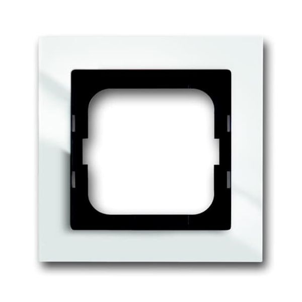 1721-284/11 Cover Frame Busch-axcent® Studio white image 1
