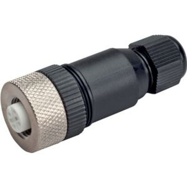 IP67 SmartWire-DT plug connector with 5-conductor socket for screwing in place for SmartWire-DT round cable image 5