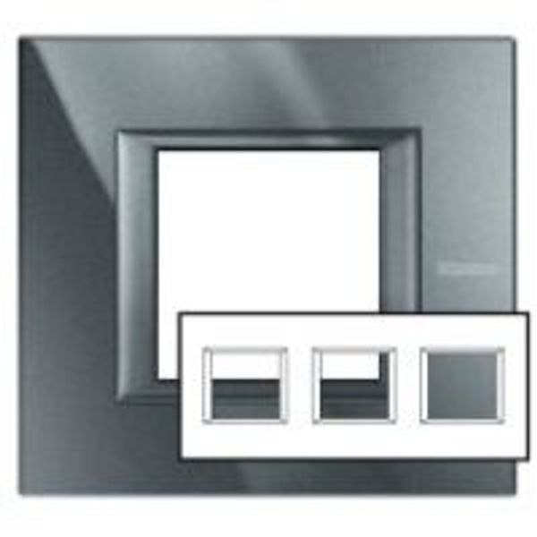 AXOLUTE - 2X3-MOD COVER PLATE ANTHRACITE image 1