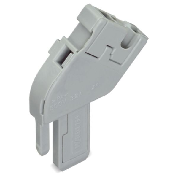 Start module for 1-conductor female connector angled CAGE CLAMP® 4 mm² image 1