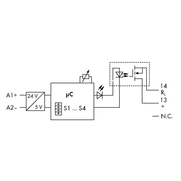 Solid-state timer relay module Nominal input voltage: 24 VDC Output vo image 5