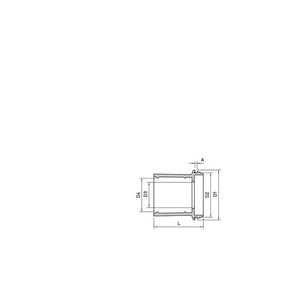 EDR 40 32-40 LGR Plug-in seal for pipes ¨40/32-40 image 2