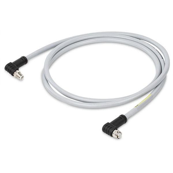 Sensor/Actuator cable M8 socket straight M8 plug straight image 2