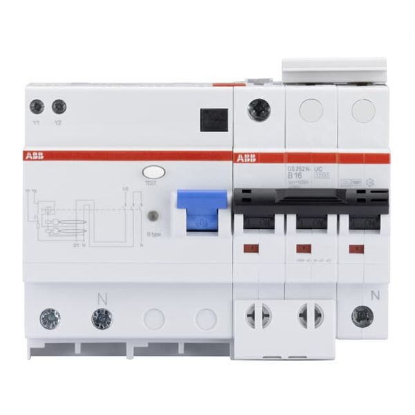 DS254N-UC-B16/0.03 Residual Current Circuit Breakers with Overcurrent Protection RCBO image 5