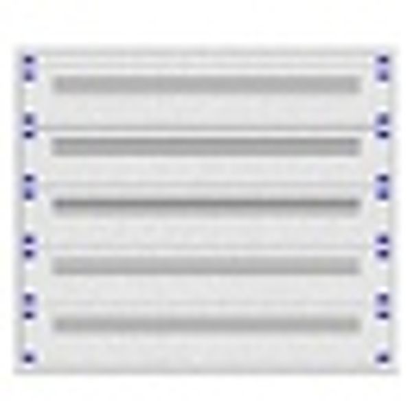 Distribution board insert KVN 60mm, 5-21K, 5-rows image 2
