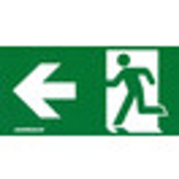 Adhesive pictogram, arrow left, viewing distance: 20m image 2