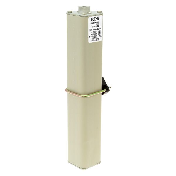 Fuse-link, high speed, 25 A, AC 6 kV, size 1, 65 x 70 x 300 mm, aR, IEC, with indicator image 7