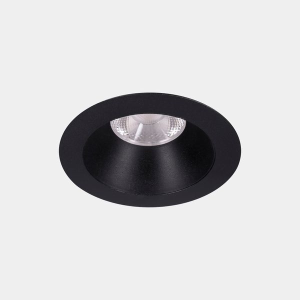 Downlight PLAY 6° 8.5W LED warm-white 3000K CRI 90 7.7º ON-OFF Black/Black IN IP20 / OUT IP54 537lm image 1