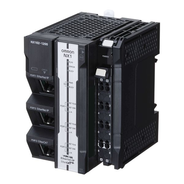 Sysmac NX1 Modular CPU with with Database Connectivity, 5MB program an image 3