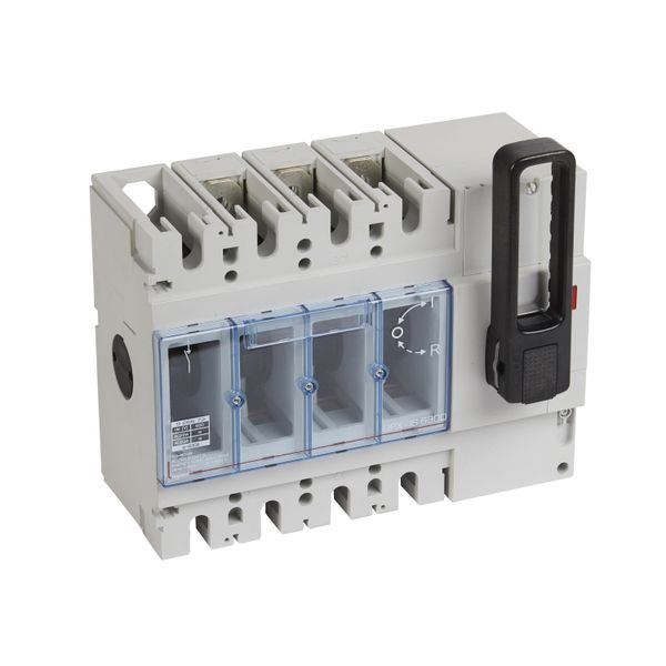 Isolating switch - DPX-IS 630 with release - 3P - 630 A - front handle image 1