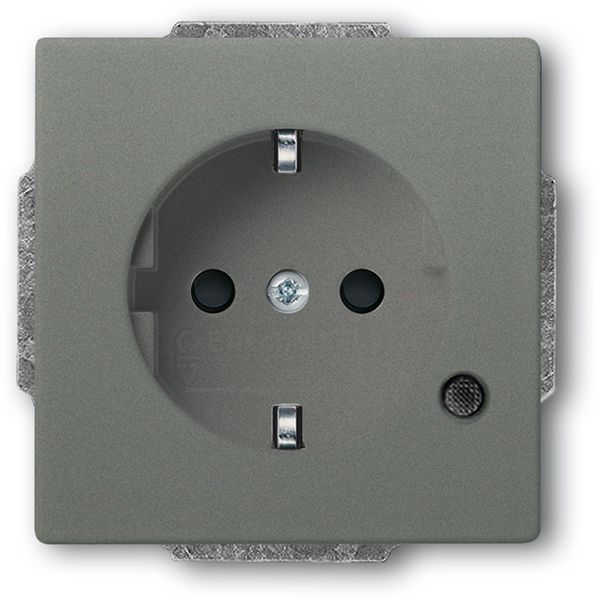20 EUCBL-803 CoverPlates (partly incl. Insert) Busch-axcent®, solo® grey metallic image 1