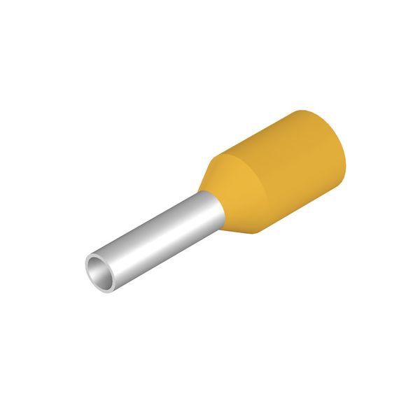 Wire end ferrule, Standard, 1 mm², Stripping length: 8 mm, yellow image 1