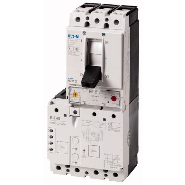 Circuit-breaker, 3p, 125A, box terminals, +residual current circuit-breaker, 30mA, AC/DC sensitive image 1