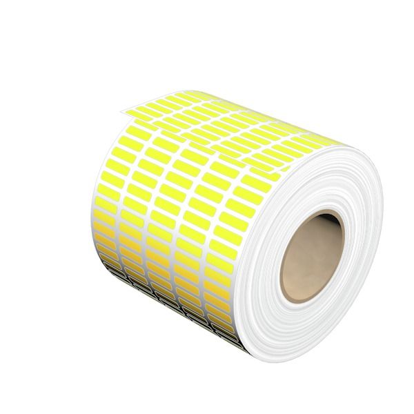 Device marking, Self-adhesive, halogen-free, 15 mm, Polyester, yellow image 2