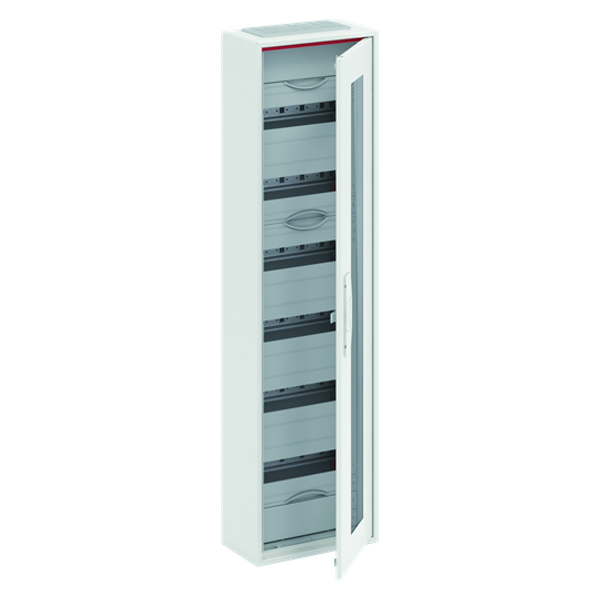 CA18RT ComfortLine Compact distribution board, Surface mounting, 84 SU, Isolated (Class II), IP44, Field Width: 1, Rows: 7, 1250 mm x 300 mm x 160 mm image 2