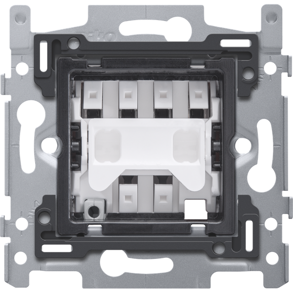 Base for N.O. or N.C. push button with 4 connection terminals, 10 A/25 image 1