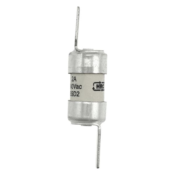 Fuse-link, LV, 2 A, AC 240 V, BS88/E1, 12 x 47 mm, gL/gG, BS image 23