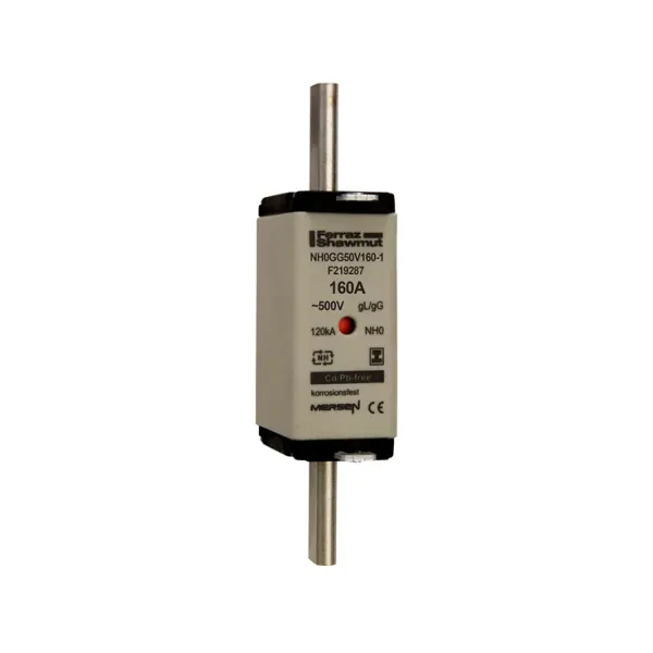 Fuse-link NH0 gG 500VAC 160A isolated tags Double indicator image 2