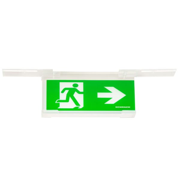 Edge for emergency luminaire Design KB incl. 4 pictos 14m image 1