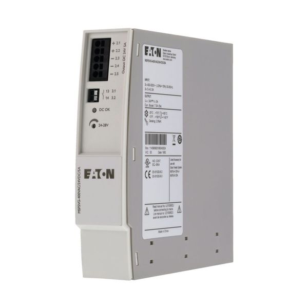 Power supply, 3 x 400 - 500 V AC, 24 V DC (± 1 %), 5A image 9