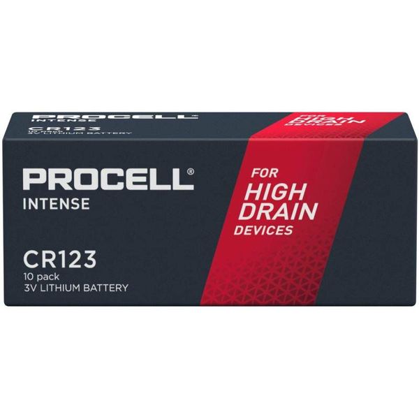 PROCELL Intense Lithium CR123 10-Pack image 1