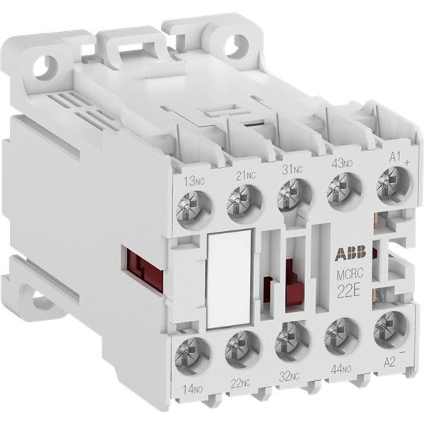 MCRC040ATWN Mini Contactor Relay 4NO 220VDC +/-30% image 2