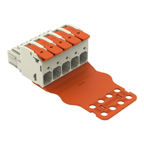 832-1105/345-000 1-conductor female connector; lever; Push-in CAGE CLAMP® image 3