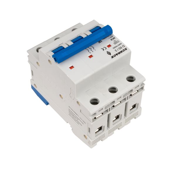 Miniature Circuit Breaker (MCB) AMPARO 10kA, D 50A, 3-pole image 9