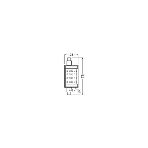 LED LINE R7s DIM P 9.5W 827 R7s image 7