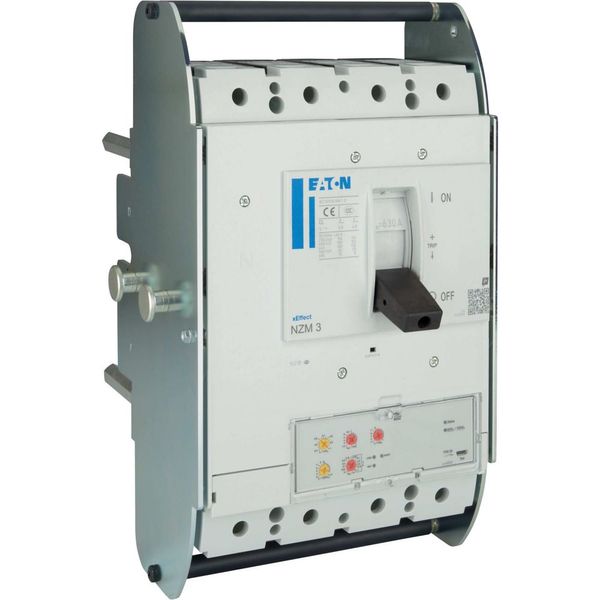 NZM3 PXR20 circuit breaker, 630A, 4p, withdrawable unit image 11