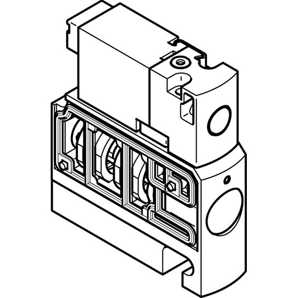 CPVSC1-M1HT-M-H-Q4 Air solenoid valve image 1