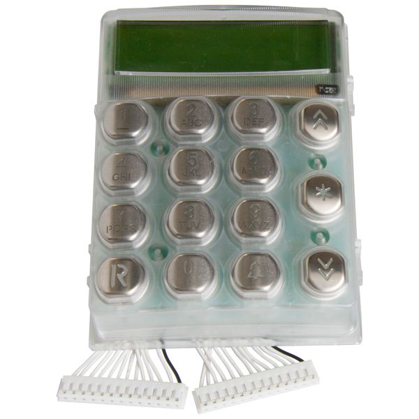 Keypad with display for 12F4,12F7 image 1