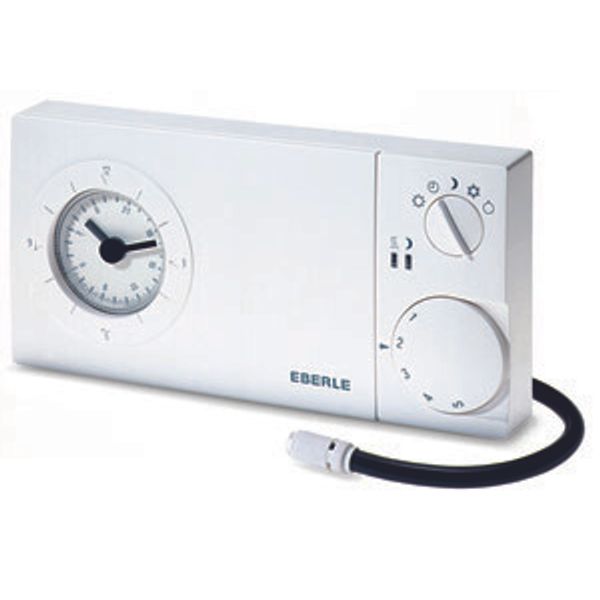 Clock thermostat as floor controller, daily program, 10-50C, AC 230V, 1 changeover contact, potential free, 16 A image 2